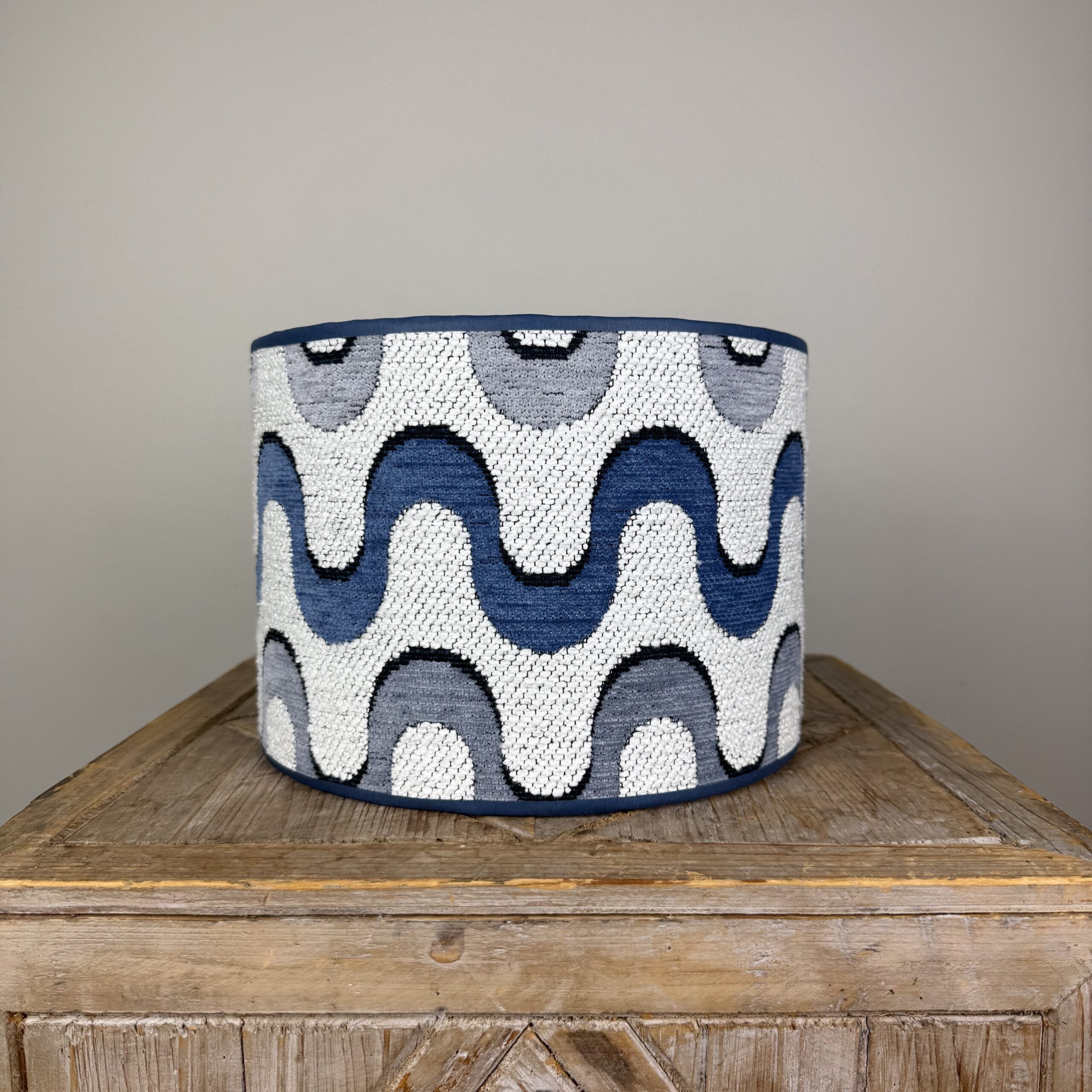 Lampenkap ‘Pomm’ blauw - Afbeelding 2