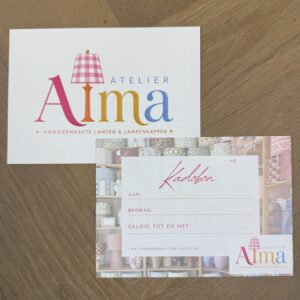 Cadeaubon Atelier Alma € 10