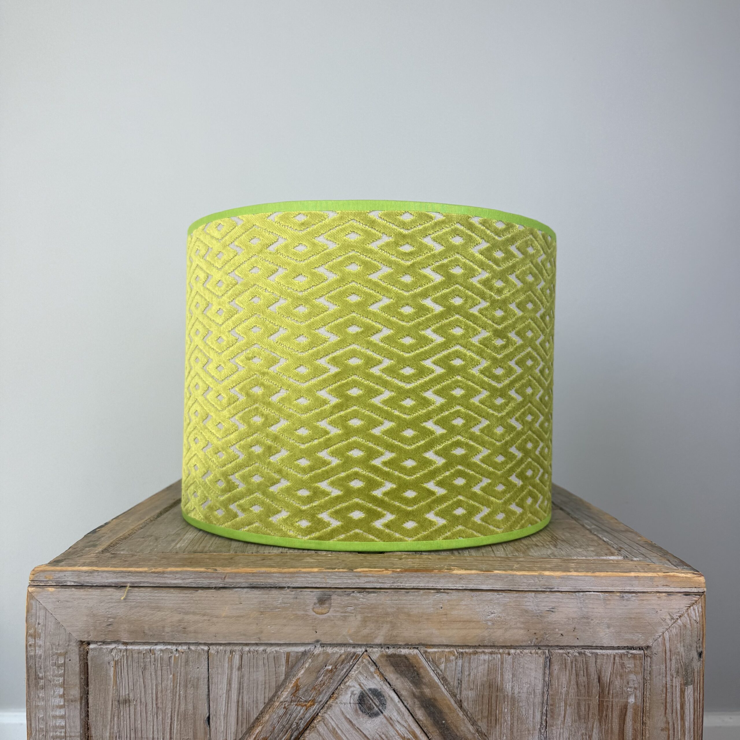 Limegroene lampenkap