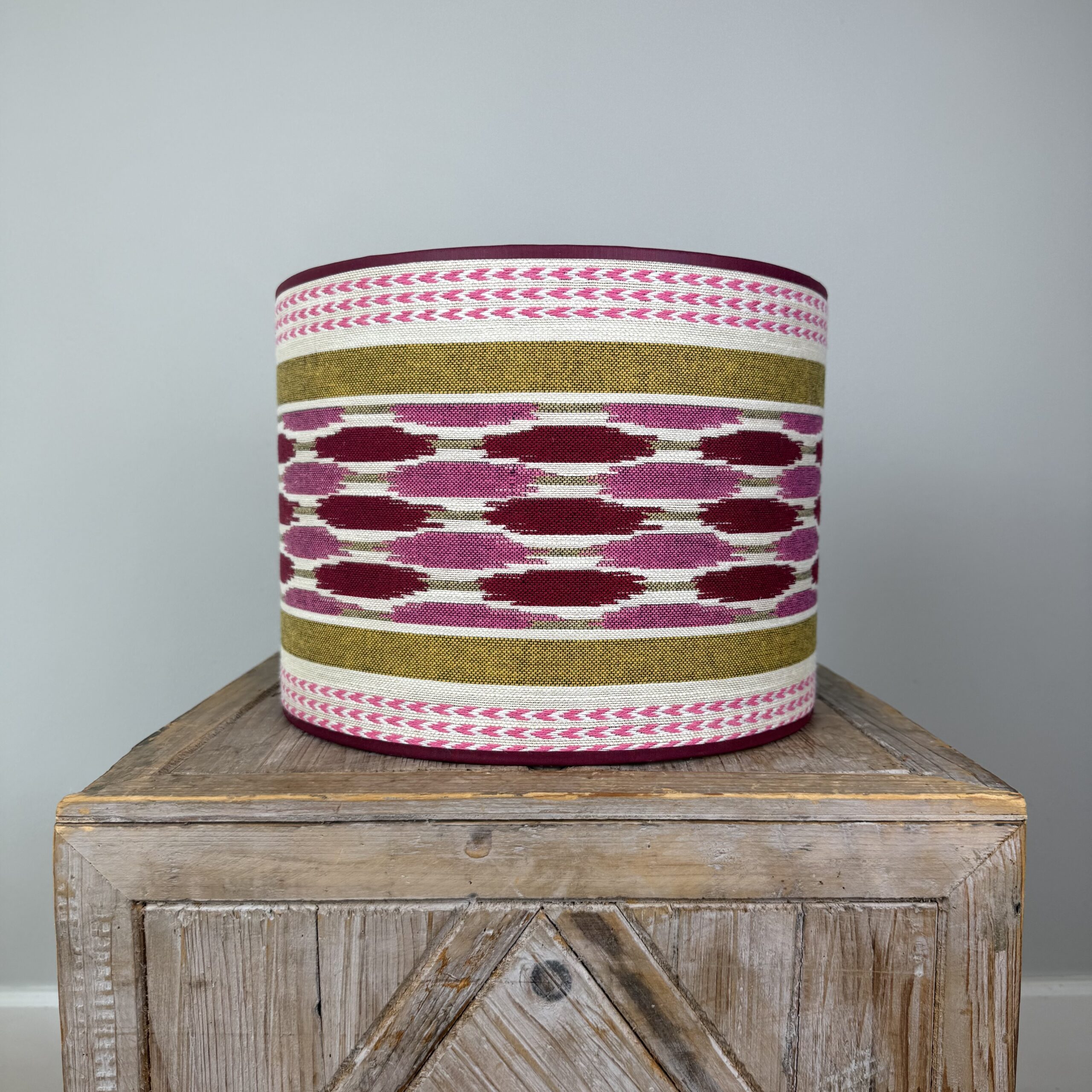 Lampenkap roze rood burgundy