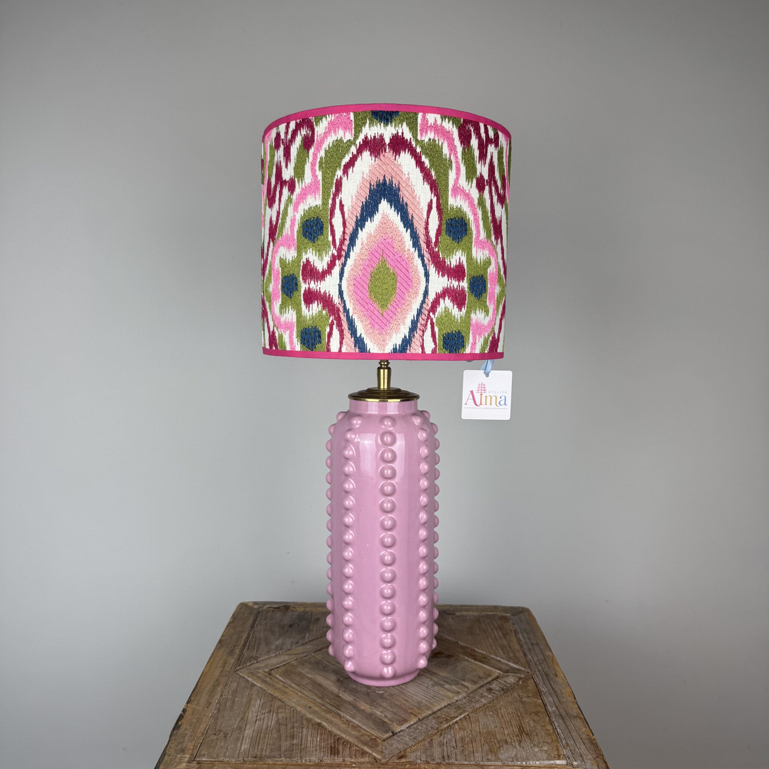Lampenvoet Bubbles roze groot - Afbeelding 2