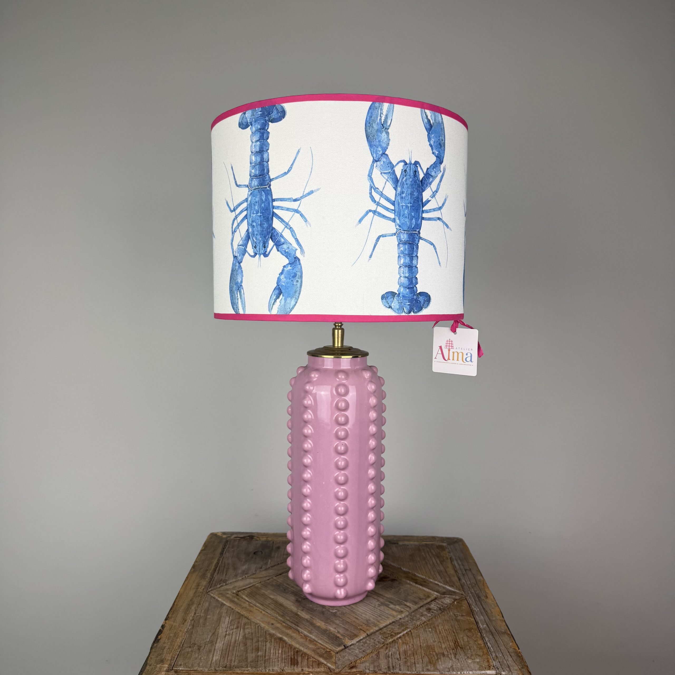Lampenvoet Bubbles roze groot - Afbeelding 4