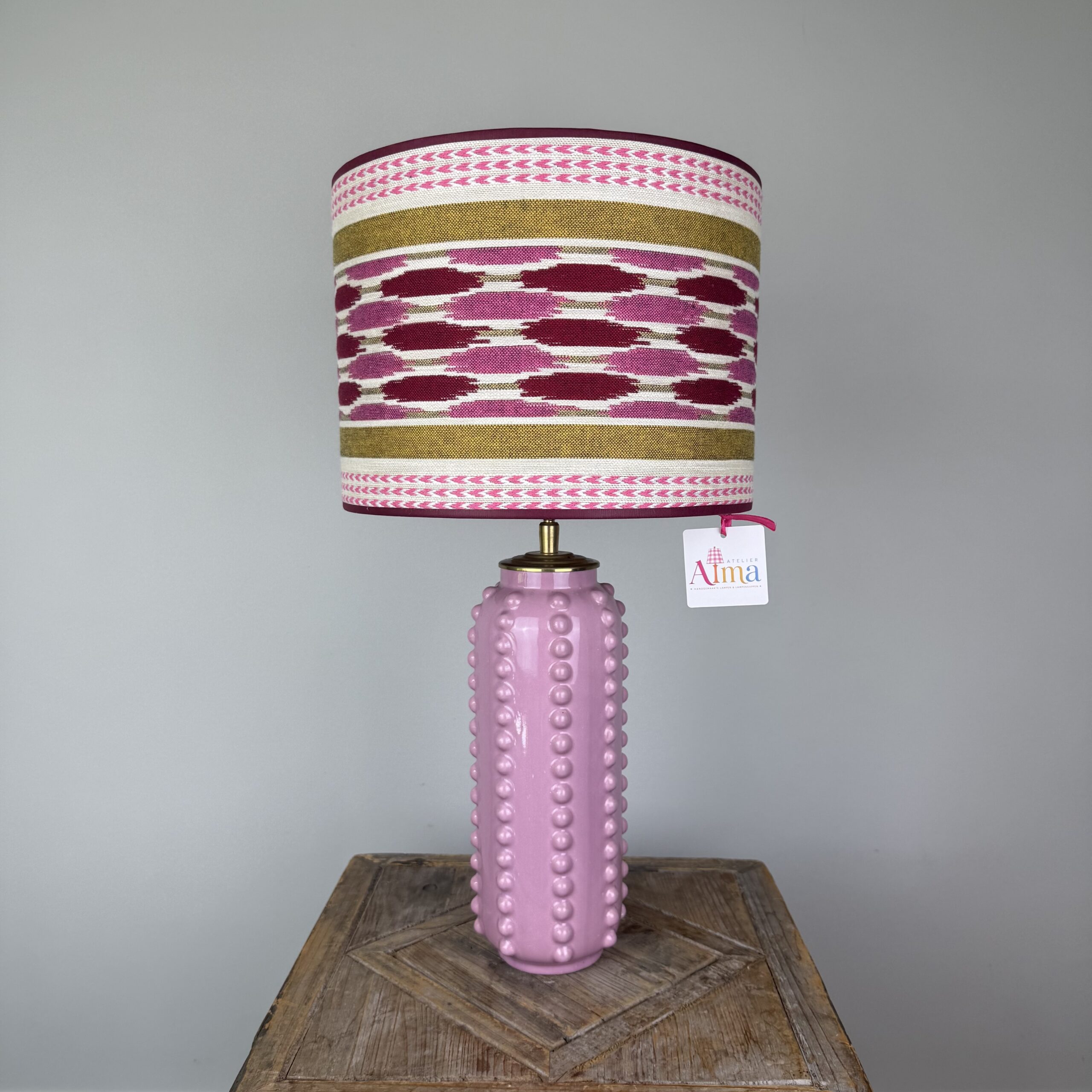 Lampenvoet Bubbles roze groot - Afbeelding 5