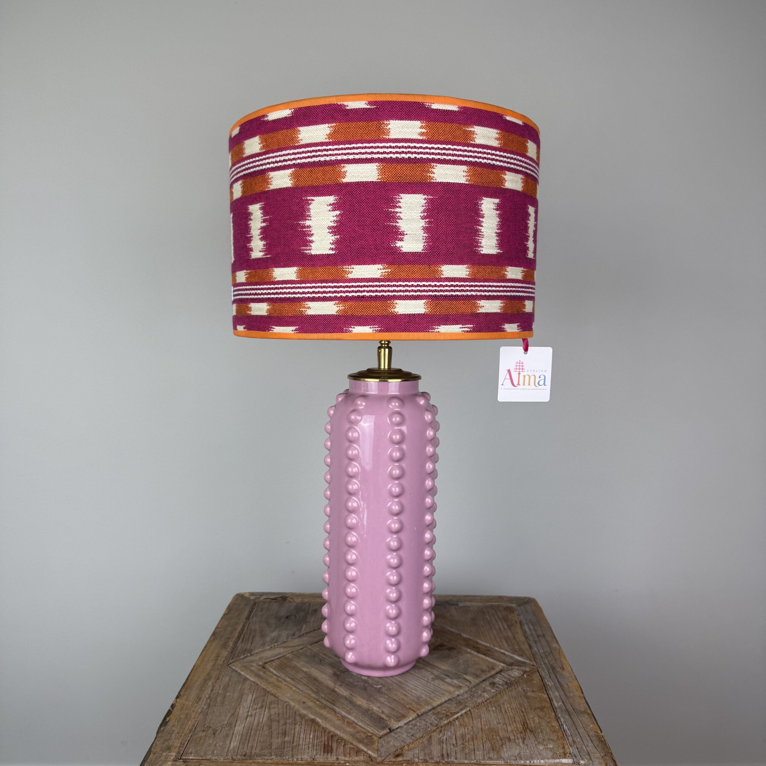 Lampenvoet Bubbles roze groot - Afbeelding 3