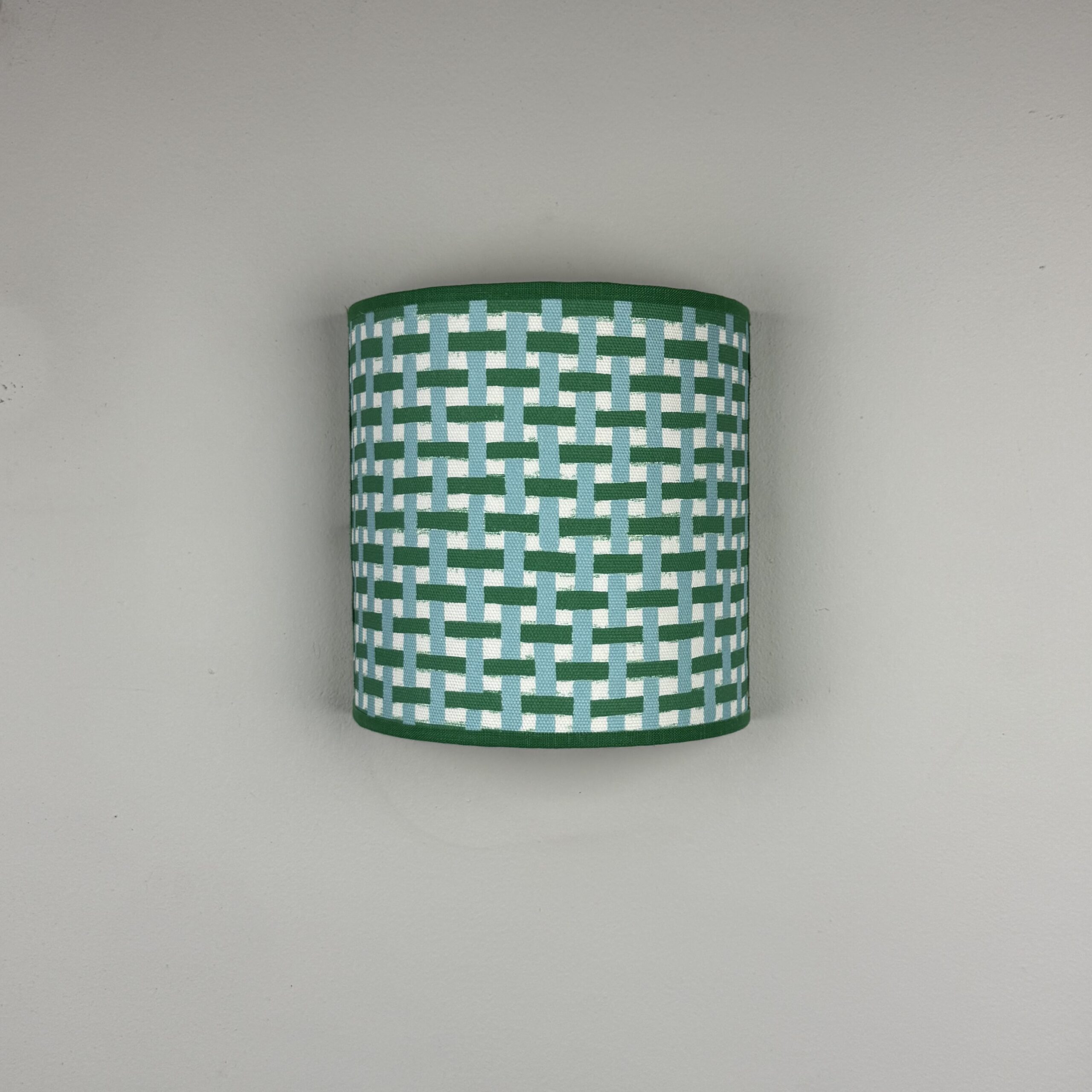 Wandlamp ‘Basket Weave’ Emerald Harlequin - Afbeelding 2