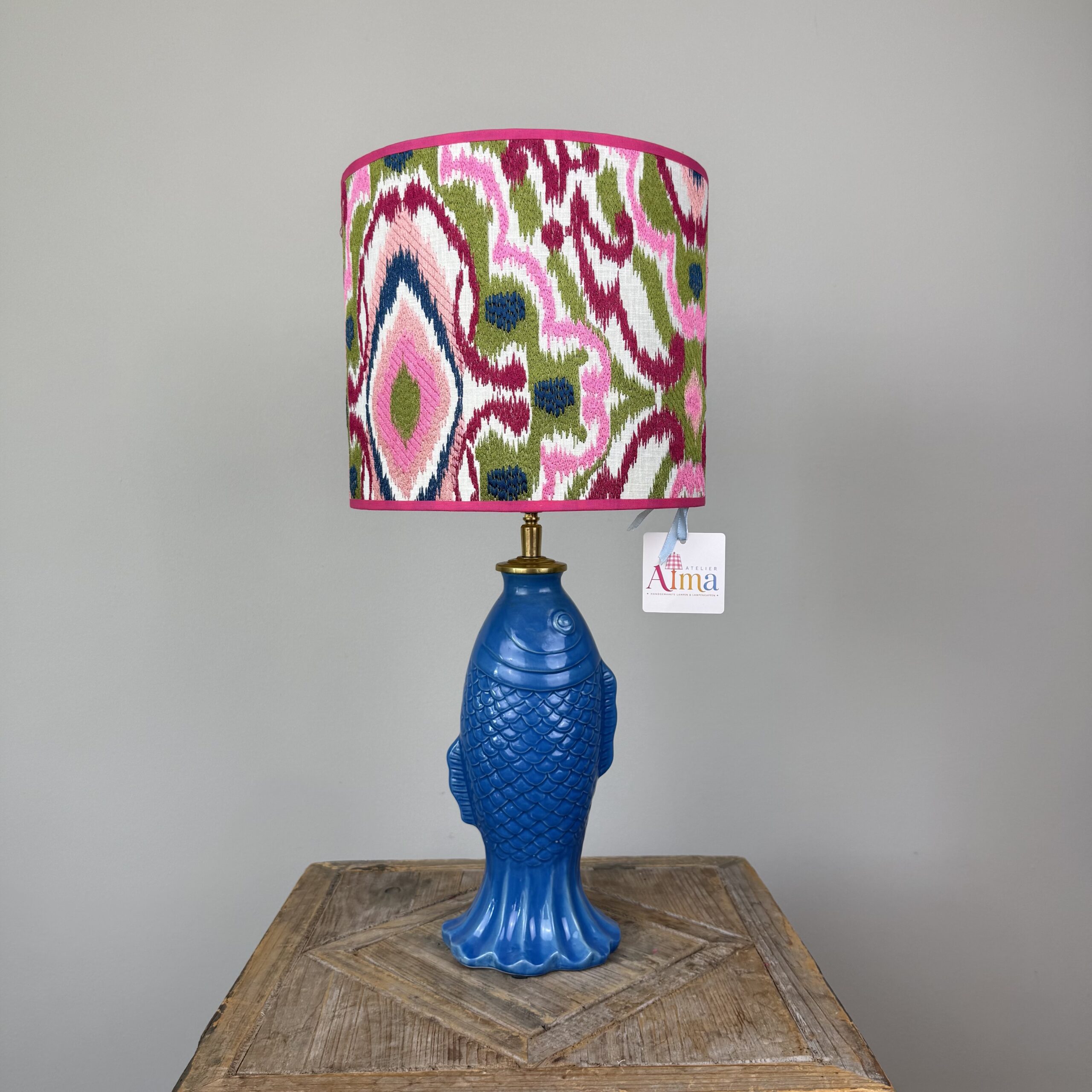 Lampenvoet Pesces blauw - Afbeelding 2