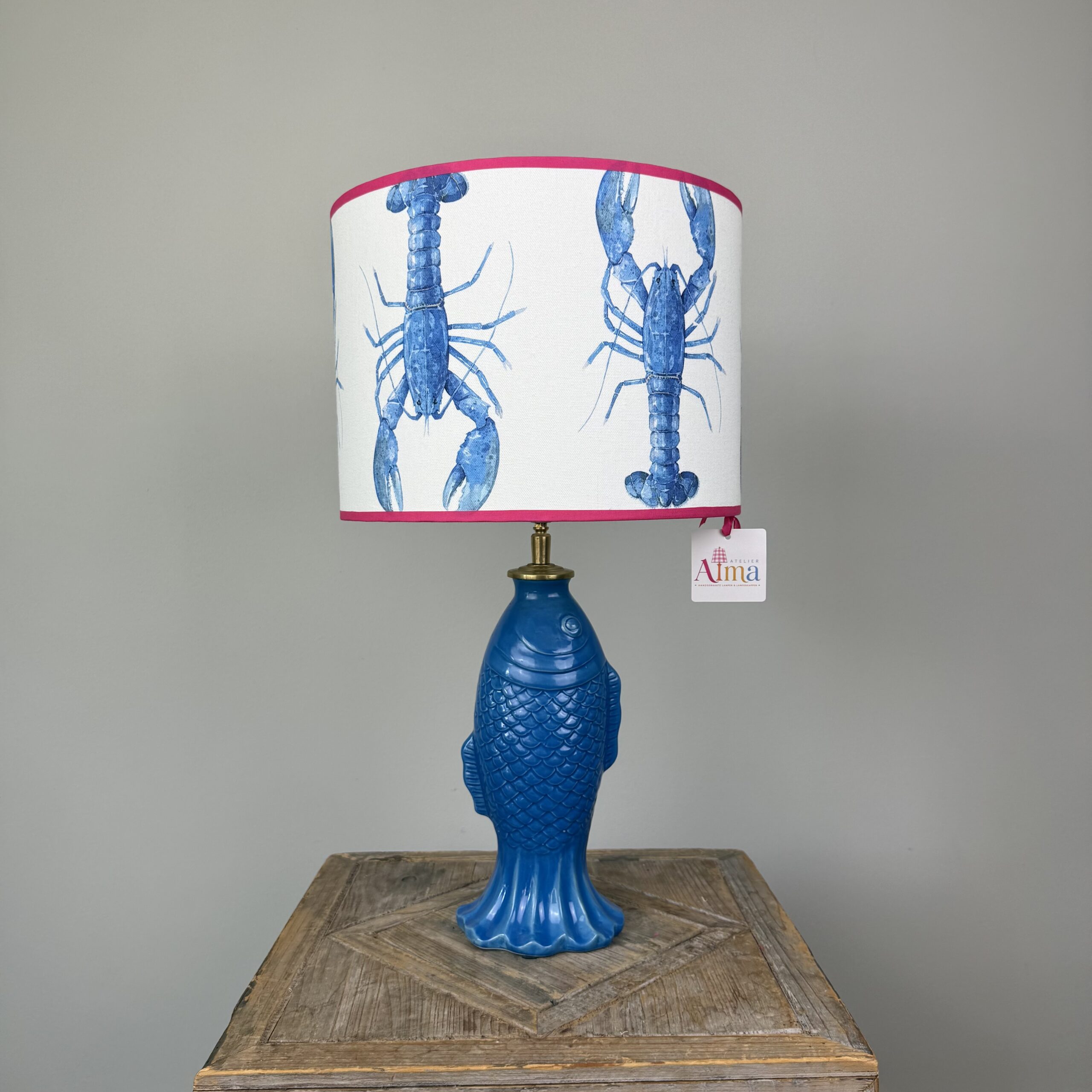Lampenvoet Pesces blauw - Afbeelding 6