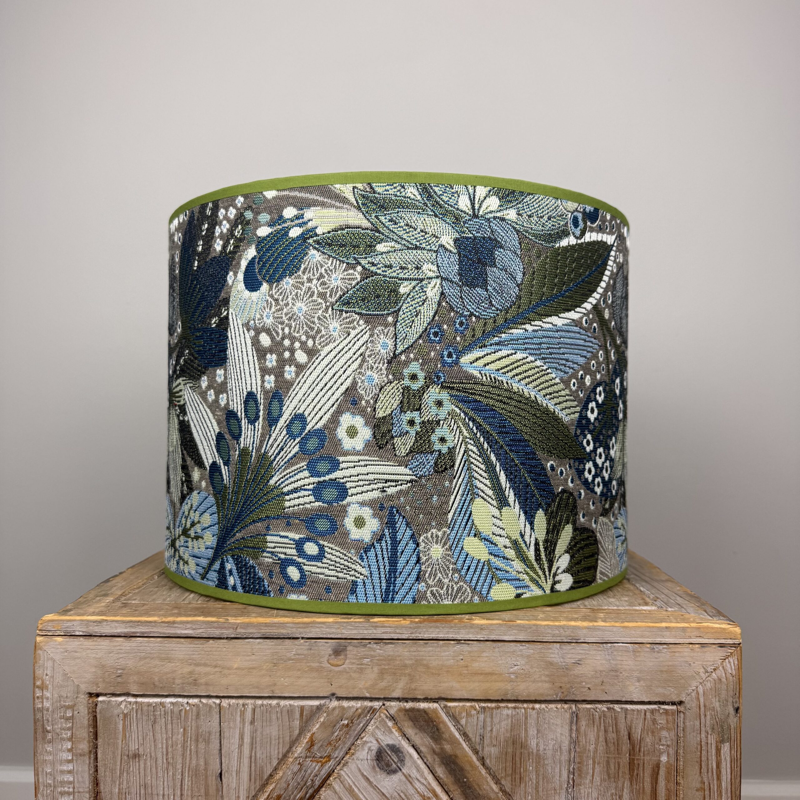 Lampenkap ‘Fleur’ groen blauw - Afbeelding 2