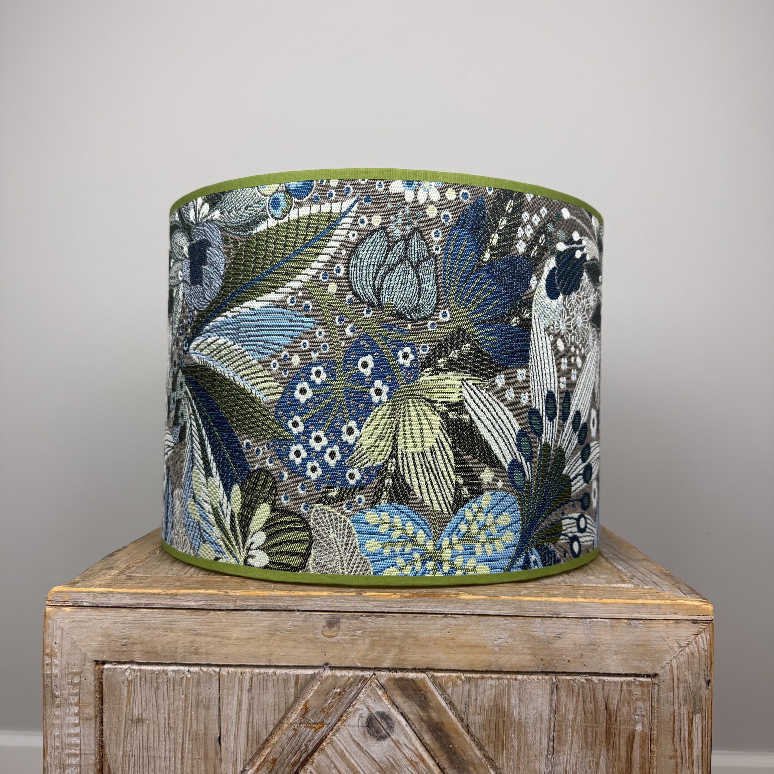 Lampenkap ‘Fleur’ groen blauw - Afbeelding 3