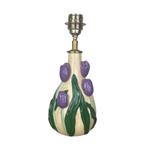 Lamp met tulpen