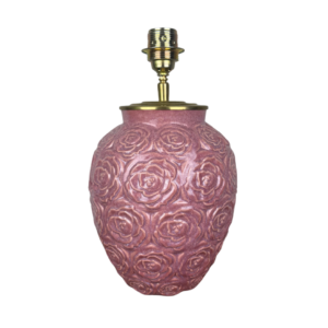 Oudroze lamp rozen
