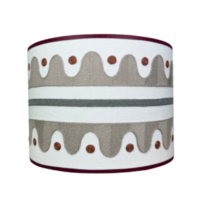 Lampenkap ‘Oakham Embroidery’ Mushroom Scion
