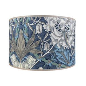 Lampenkap Morris & Co bloemen blauw