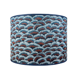 Karin Sajo lampenkap Corolles blauw