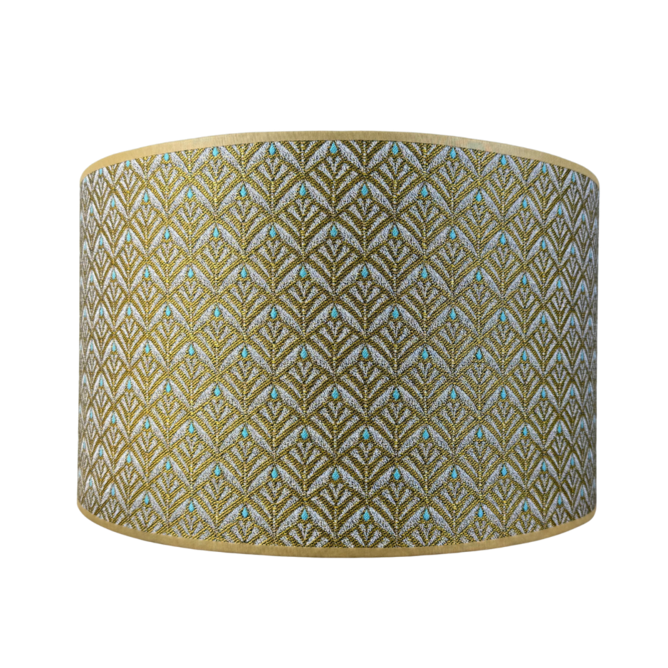 Lampenkap dia40 goud geel lily