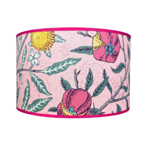 William Morris lampenkap roze bloemen