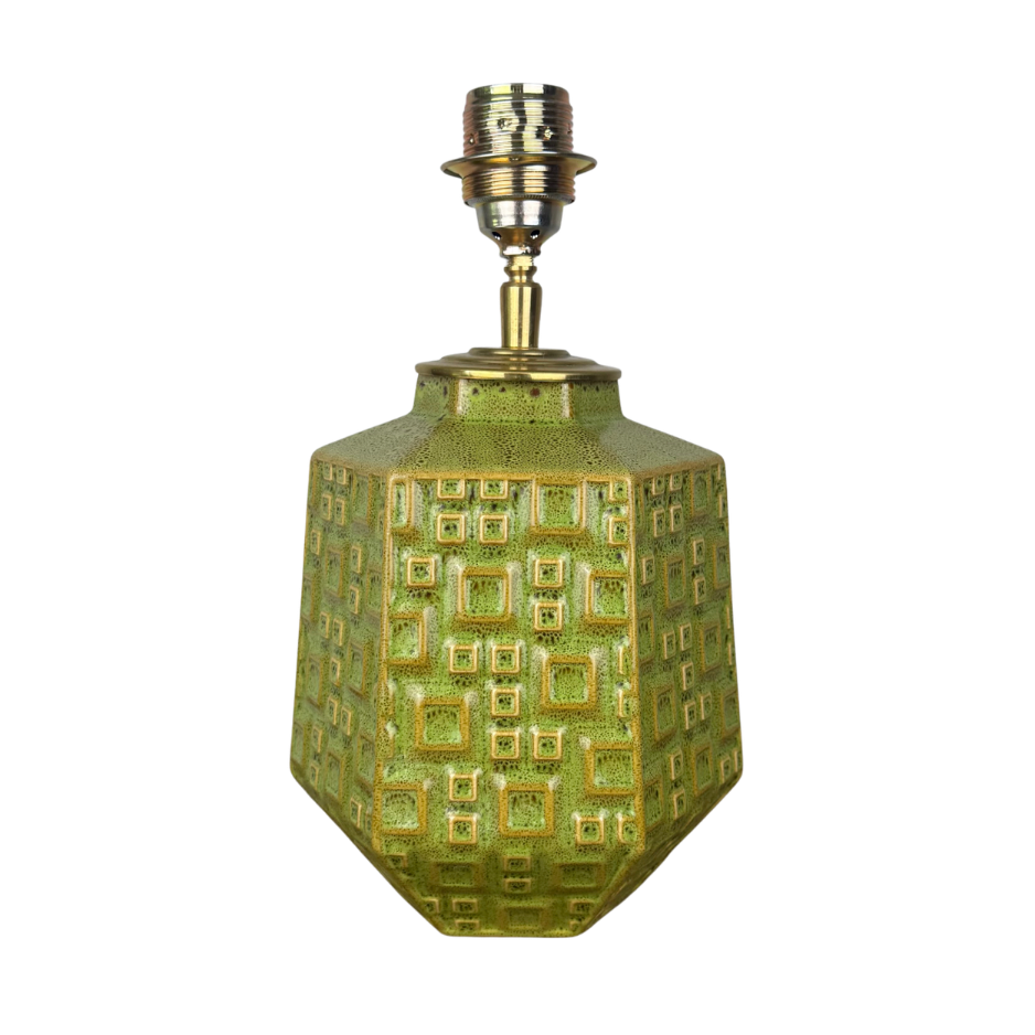 Groene tafellamp