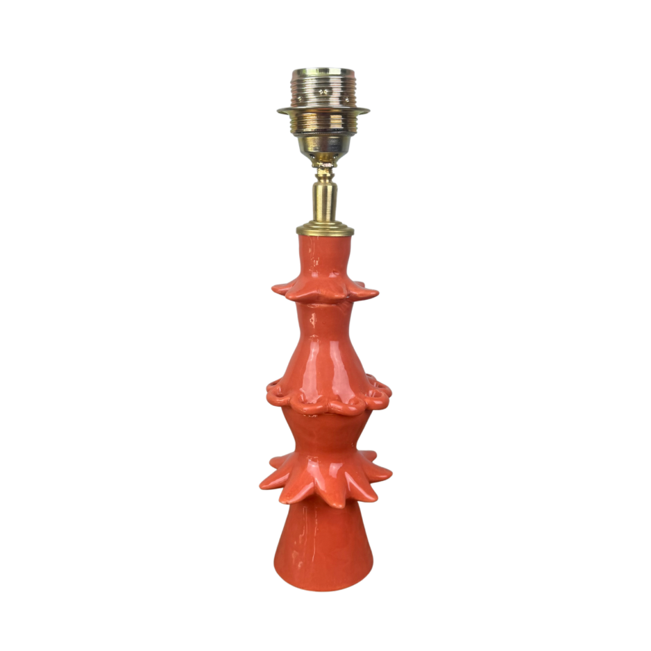 Oranje terra lamp draadloos