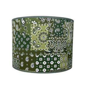 Lampenkap met paisleyprint