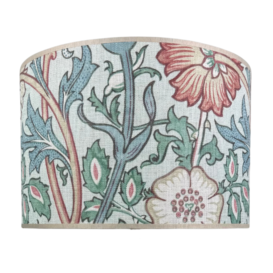 Lampenkap ‘Pink & Rose’ in Eggshell/Rose William Morris & Co