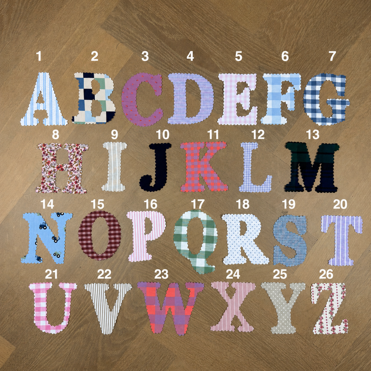 Lampenkap met letter - Afbeelding 3