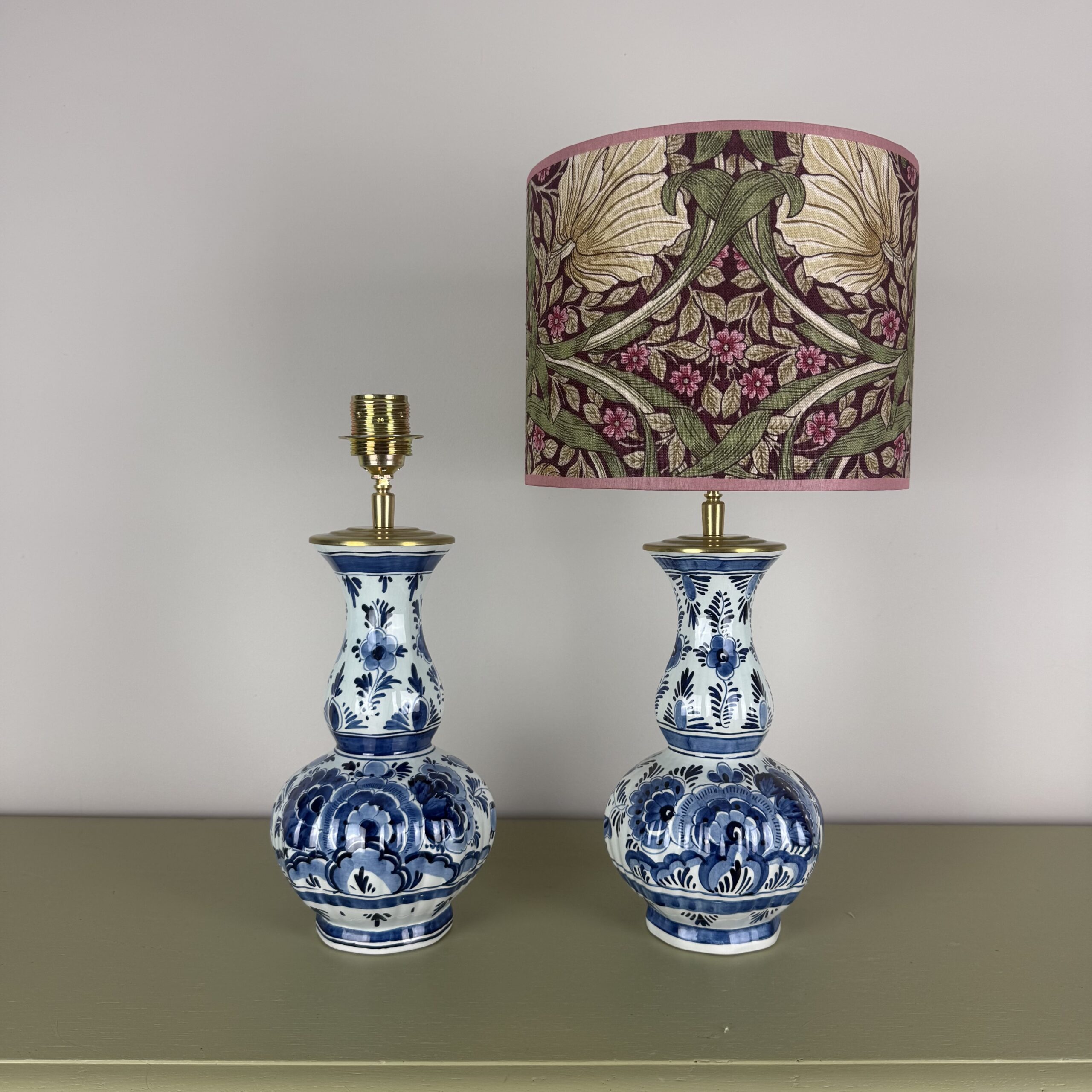 Lampenkap ‘Pimpernel’ Aubergine/olive William Morris & Co - Afbeelding 3